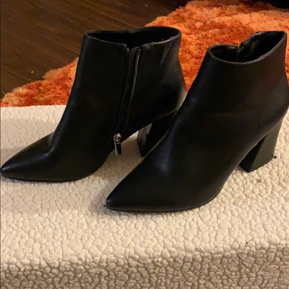 Black Short Boots - Picture 1 of 8